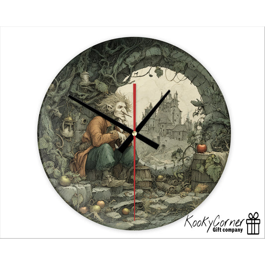 Rumpelstiltskin Wall Clock (20cm)
